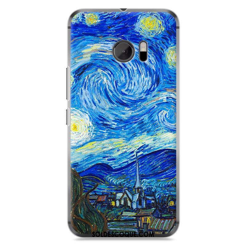 Coque Htc 10 Téléphone Portable Protection Difficile Dessin Animé Peinture Housse Soldes