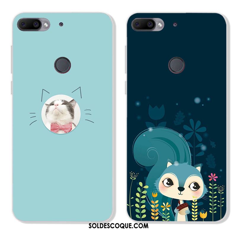 Coque Htc Desire 12+ Bleu Téléphone Portable Protection Tendance Très Mince Housse France