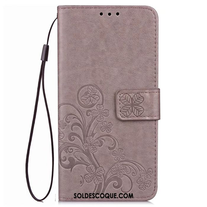 Coque Htc Desire 12+ Protection Portefeuille Carte Étui En Cuir Silicone En Vente