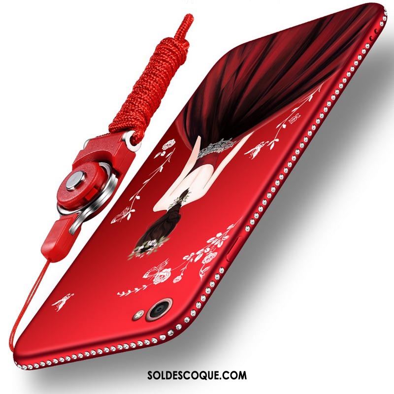 Coque Htc Desire 12 Rouge Tendance Fluide Doux Incassable Protection Pas Cher