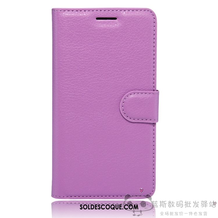 Coque Htc One A9s Étui Téléphone Portable Étui En Cuir Carte Violet Housse France