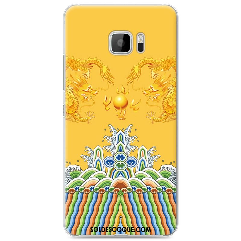 Coque Htc U Ultra Peinture Protection Jaune Téléphone Portable Amoureux Housse Soldes