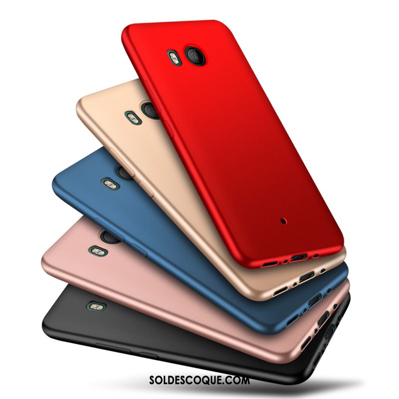 Coque Htc U11 Couleur Silicone Rouge Tout Compris Étui Soldes