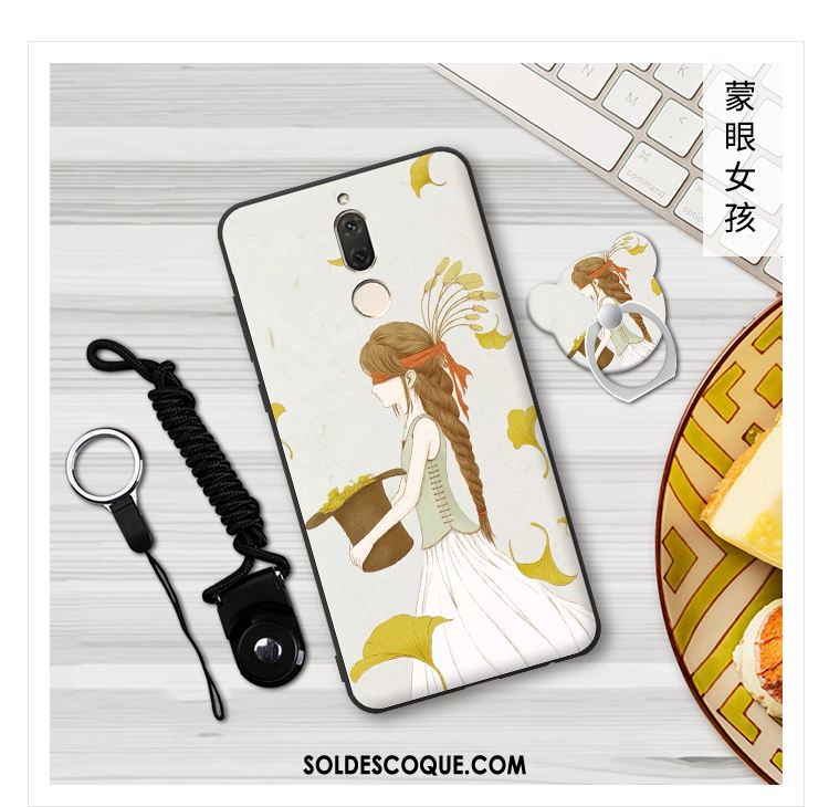 Coque Huawei Mate 10 Lite Étui Dessin Animé Charmant Téléphone Portable Personnalité Pas Cher