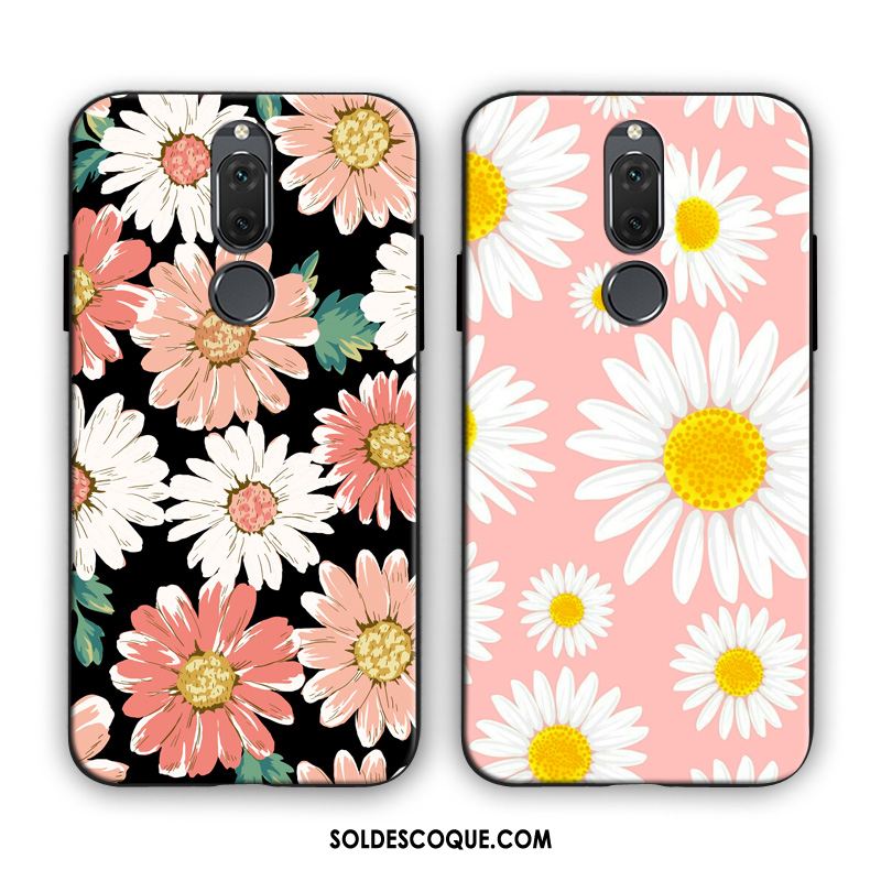 Coque Huawei Mate 10 Lite Étui Rose Silicone Protection Frais Soldes