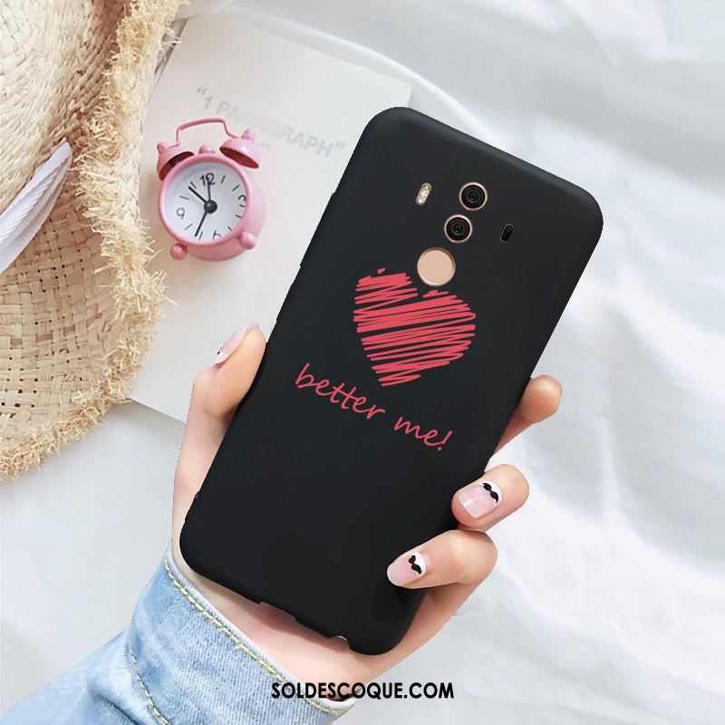 Coque Huawei Mate 10 Pro Fluide Doux Nouveau Amoureux Étui Téléphone Portable France