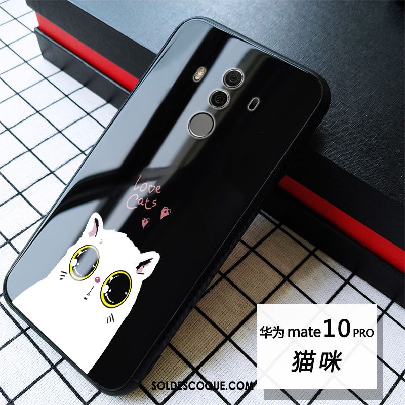 Coque Huawei Mate 10 Pro Verre Incassable Charmant Téléphone Portable Fluide Doux Housse En Vente