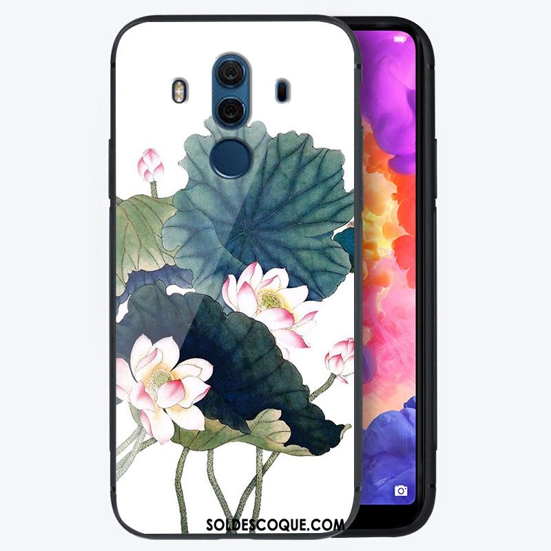 Coque Huawei Mate 10 Pro Vert Verre Tout Compris Téléphone Portable Frais Housse En Vente