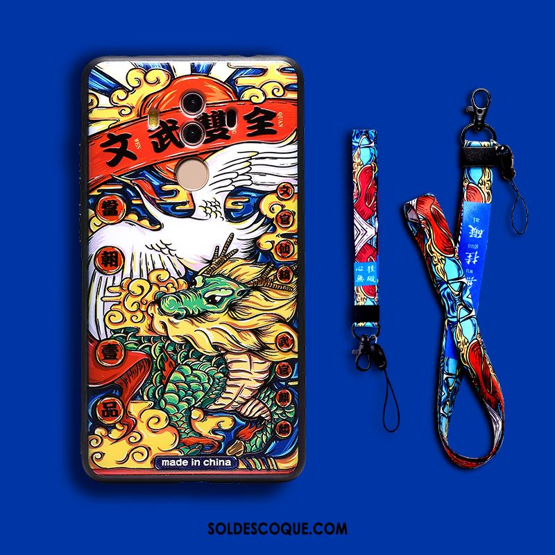 Coque Huawei Mate 10 Pro Étui Multicolore Créatif Nouveau Incassable Pas Cher