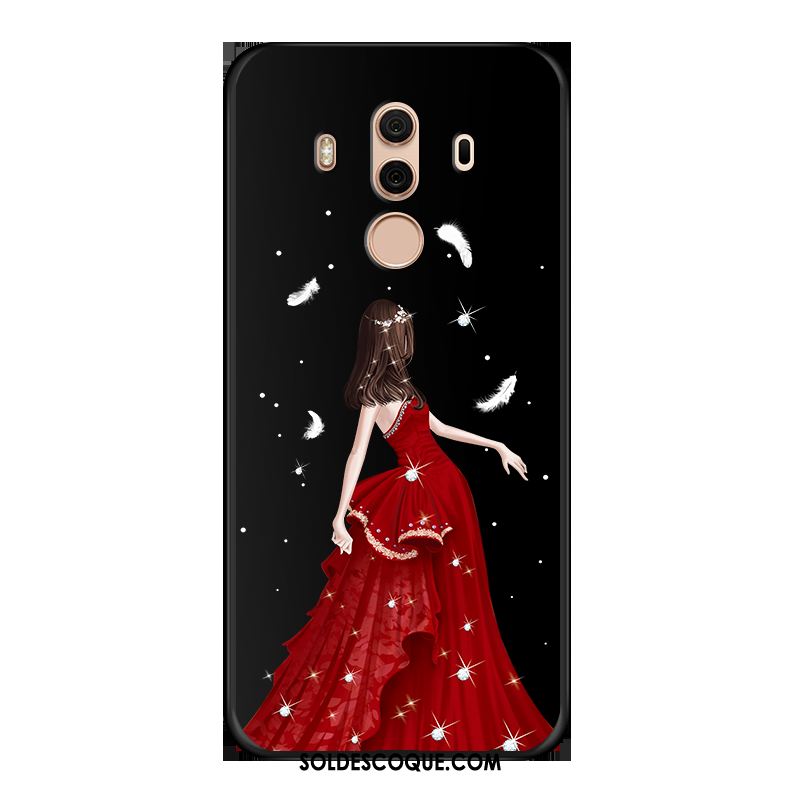 Coque Huawei Mate 10 Pro Étui Tempérer Membrane Fluide Doux Tendance Pas Cher