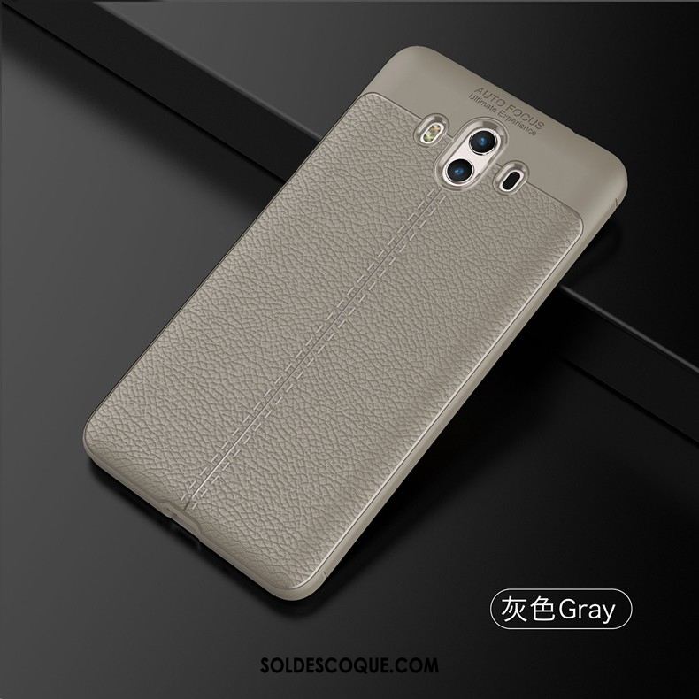 Coque Huawei Mate 10 Silicone Gris Protection Étui Incassable Housse En Ligne