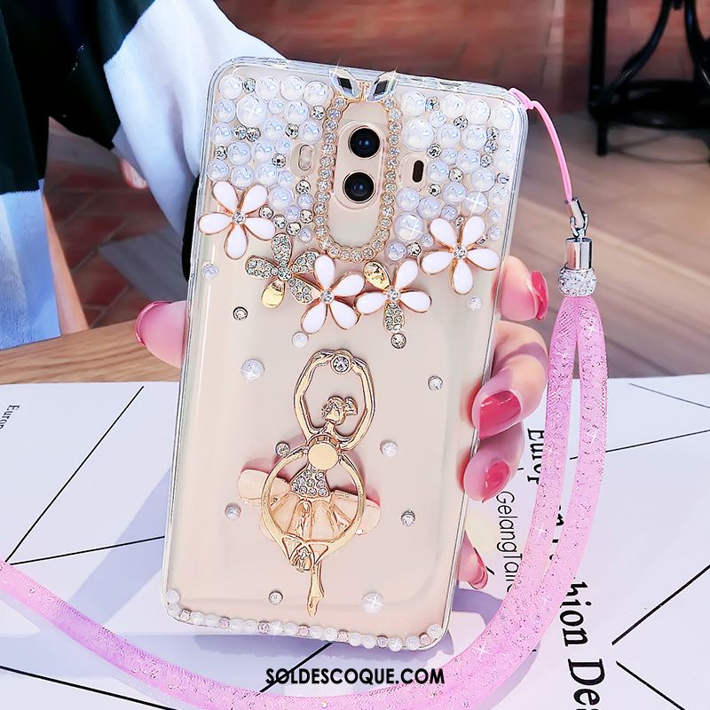 Coque Huawei Mate 10 Téléphone Portable Transparent Ornements Suspendus Soldes