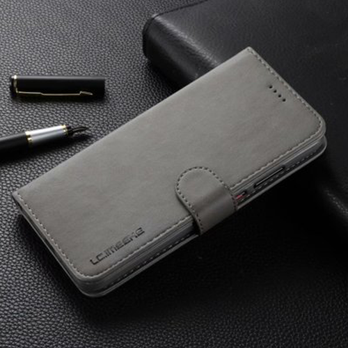 Coque Huawei Mate 20 Cuir Véritable Protection Gris Étui Étui En Cuir En Ligne