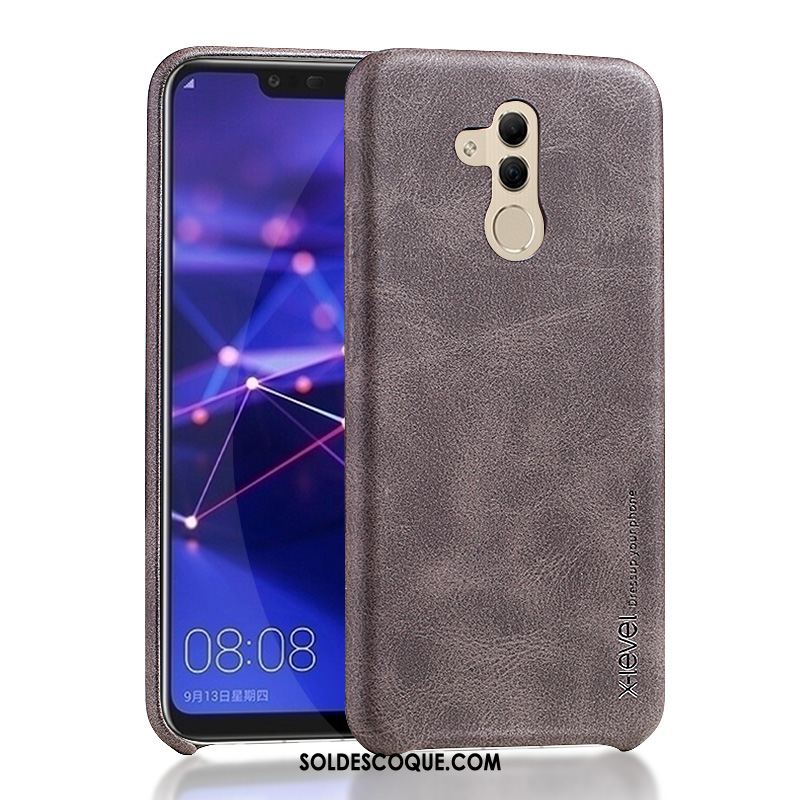 Coque Huawei Mate 20 Lite Foncé Tempérer Membrane Incassable Téléphone Portable France