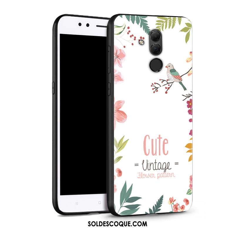 Coque Huawei Mate 20 Lite Téléphone Portable Silicone Gaufrage Incassable Étui En Ligne