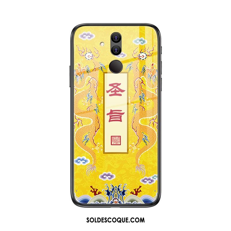 Coque Huawei Mate 20 Lite Verre Nouveau Style Chinois Palais Étui En Vente