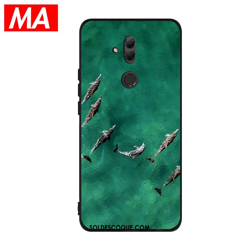 Coque Huawei Mate 20 Lite Étui Protection Téléphone Portable Fluide Doux Silicone Housse Soldes