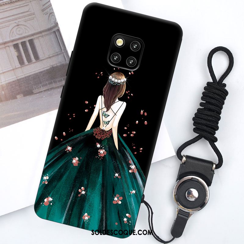 Coque Huawei Mate 20 Pro Créatif Personnalité Délavé En Daim Fluide Doux Ornements Suspendus Soldes