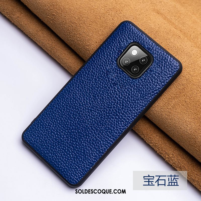 Coque Huawei Mate 20 Pro Étui En Cuir Téléphone Portable Cuir Véritable Personnalité Créatif En Vente