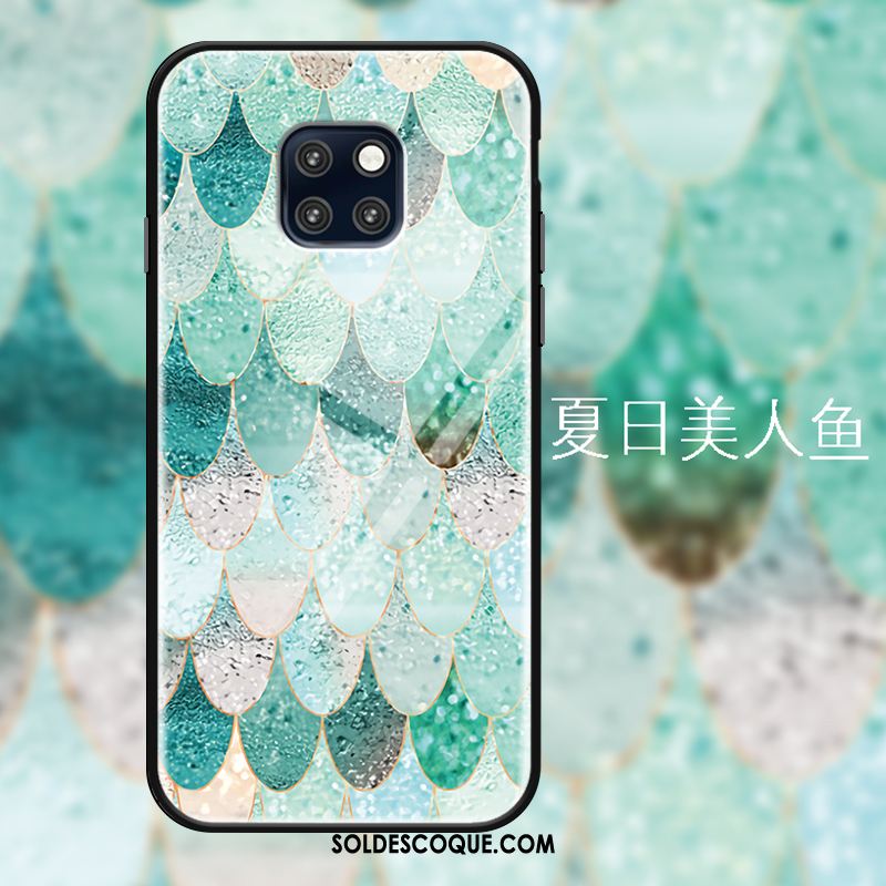 Coque Huawei Mate 20 Rs Ornements Suspendus Incassable Mode Frais Vert Soldes