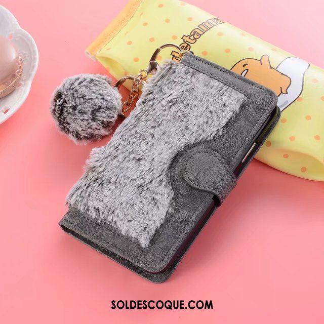 Coque Huawei Mate 20 Rs Tendance Téléphone Portable Cheveux De Lapin Gris Étui En Cuir En Ligne