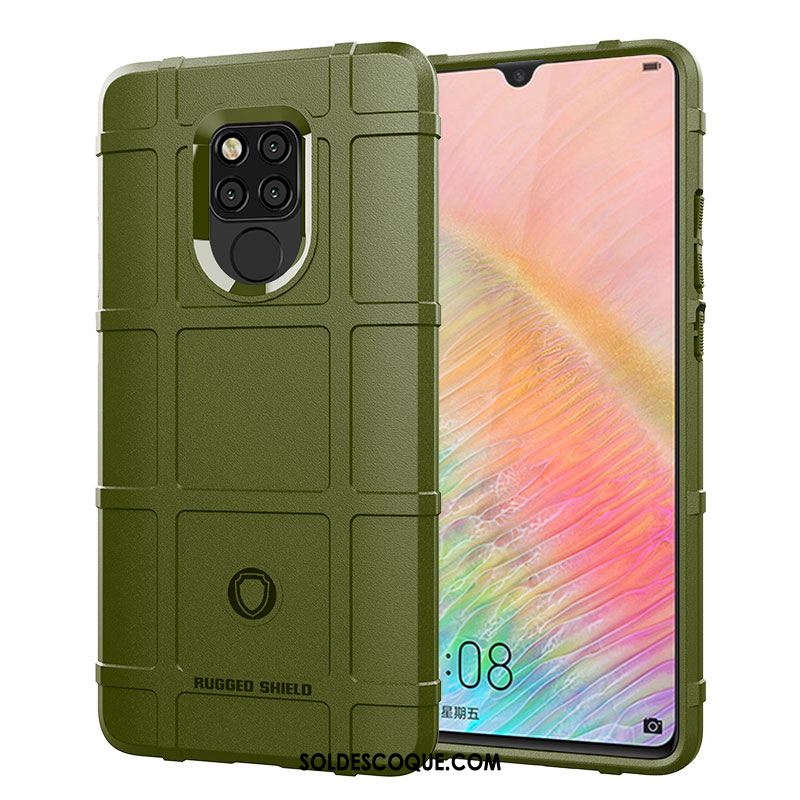 Coque Huawei Mate 20 Vert Étui Personnalité Fluide Doux Téléphone Portable En Vente