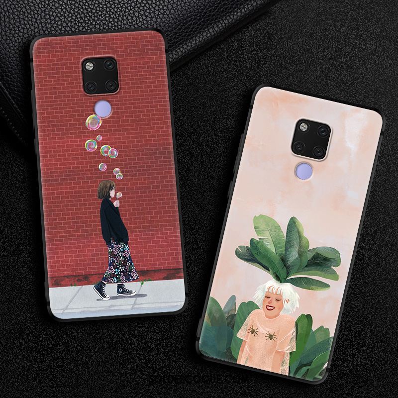 Coque Huawei Mate 20 X Fluide Doux Créatif Simple Frais Charmant Pas Cher