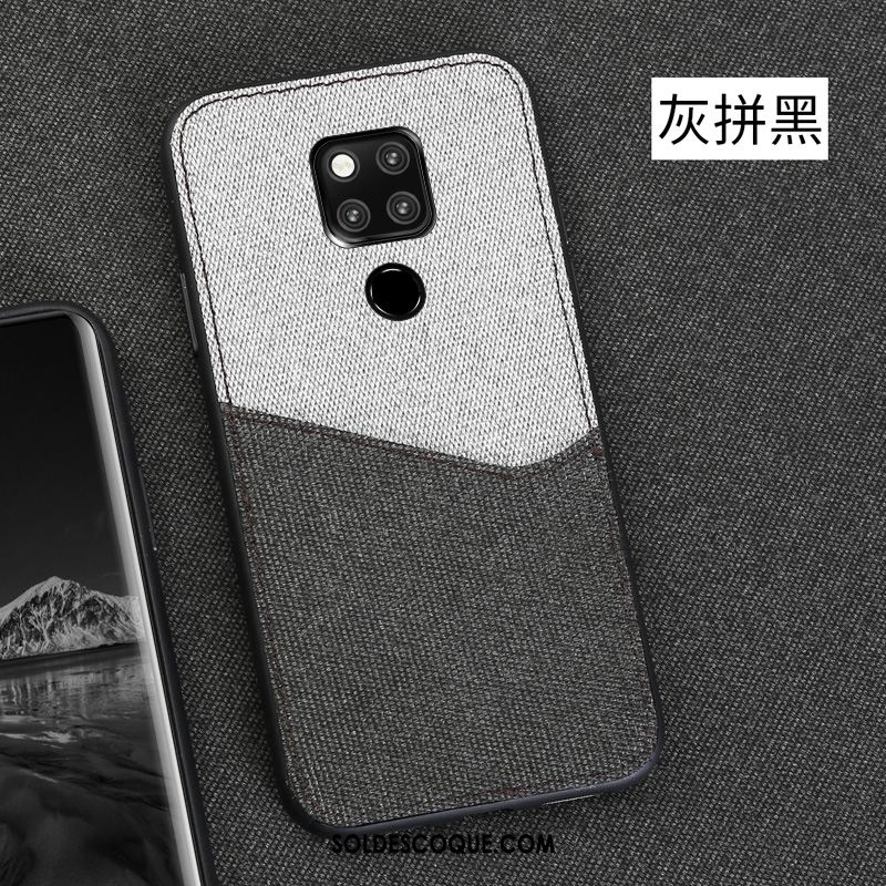 Coque Huawei Mate 20 X Protection Étui Créatif Incassable Noir Soldes