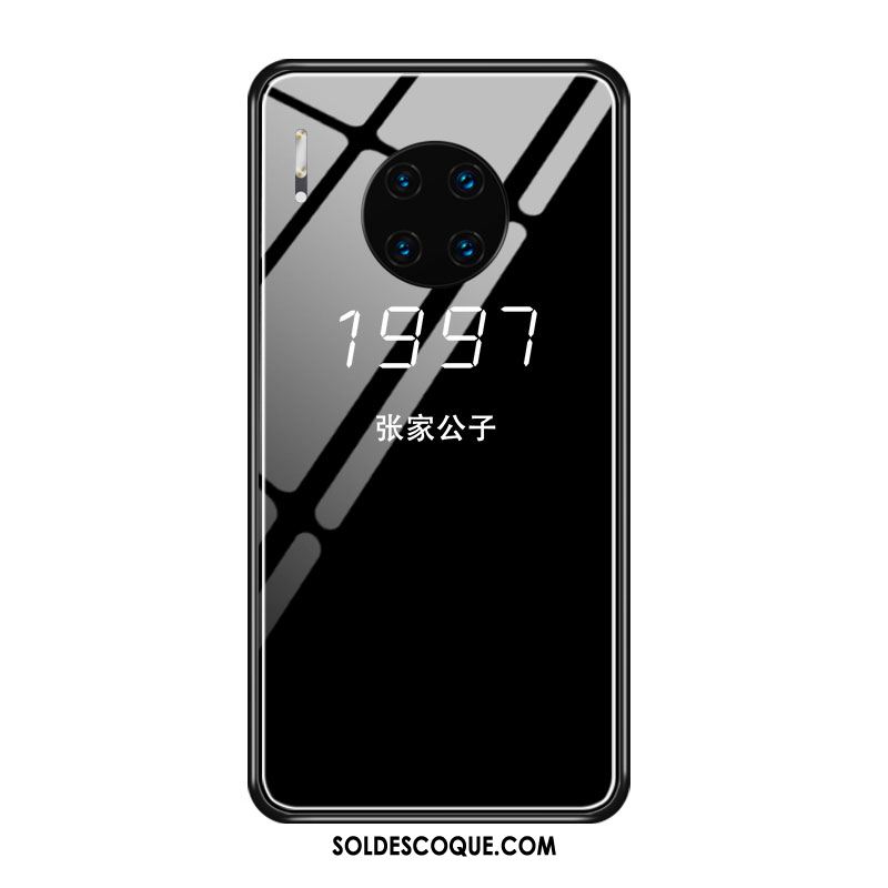 Coque Huawei Mate 30 Net Rouge Personnalisé Fluide Doux Marque De Tendance Amoureux En Vente