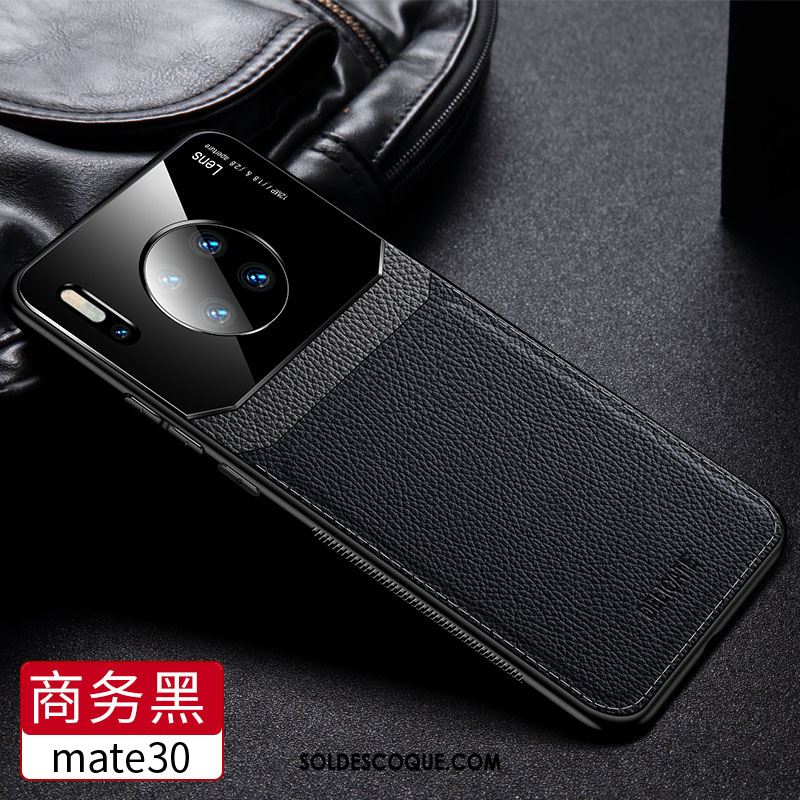 Coque Huawei Mate 30 Noir Silicone Téléphone Portable Nouveau Verre En Vente