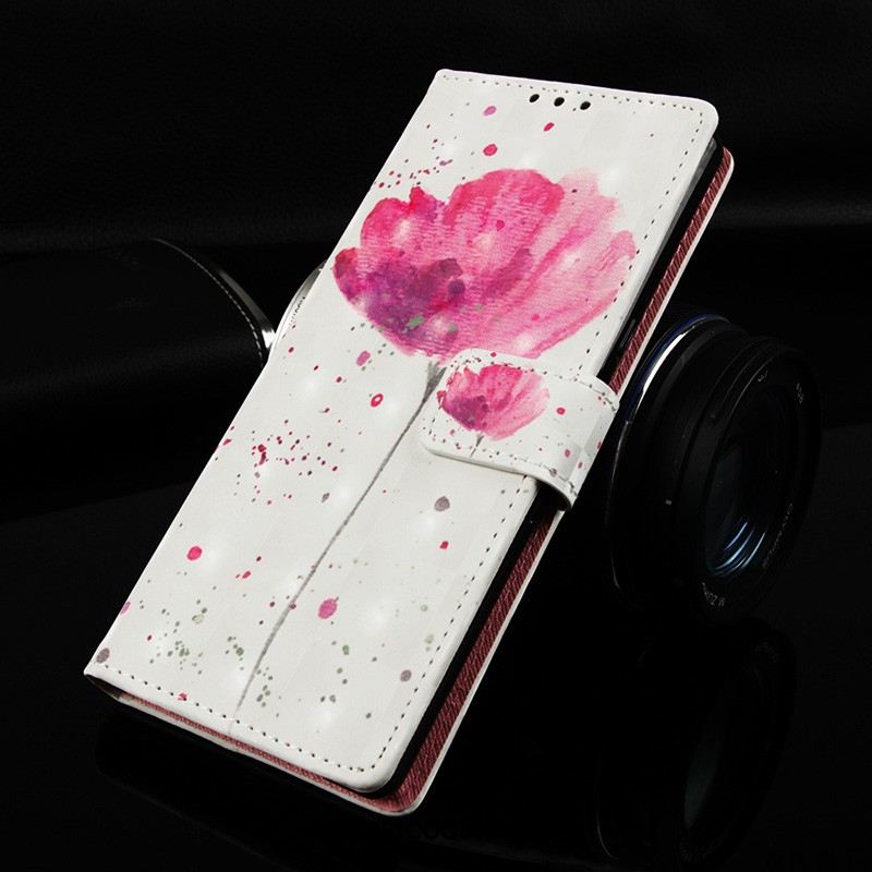 Coque Huawei Mate 30 Pro Clamshell Portefeuille Blanc Protection Téléphone Portable Pas Cher