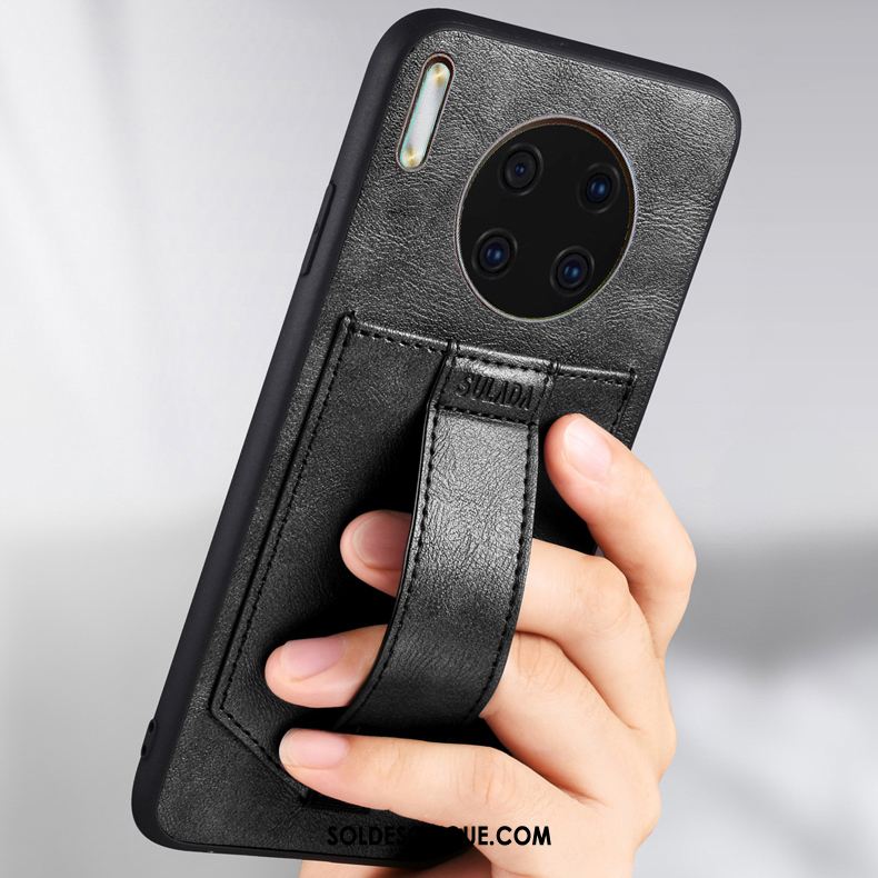 Coque Huawei Mate 30 Pro Téléphone Portable Luxe Étui En Cuir Incassable Support France