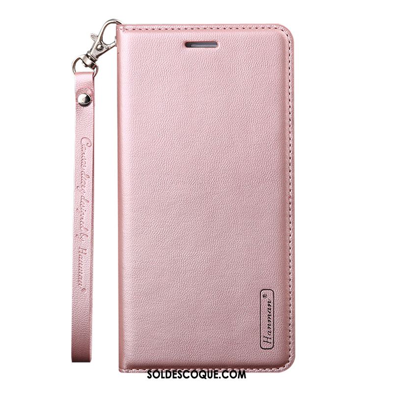 Coque Huawei Mate 30 Téléphone Portable Clamshell Étui En Cuir Incassable Rose Soldes