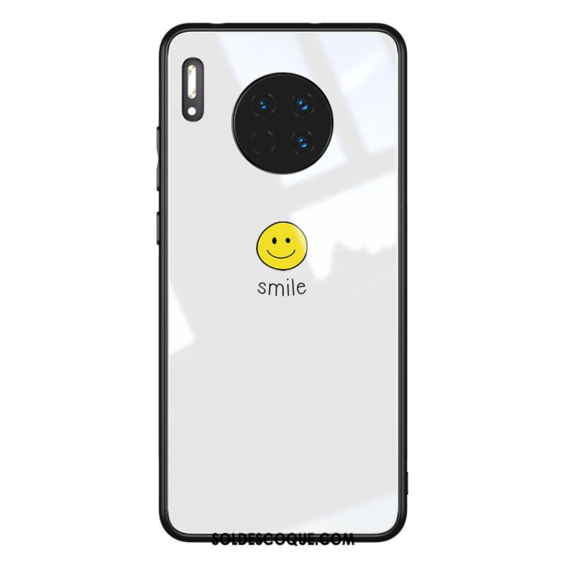 Coque Huawei Mate 30 Verre Trempé Téléphone Portable Border Tout Compris Très Mince Soldes