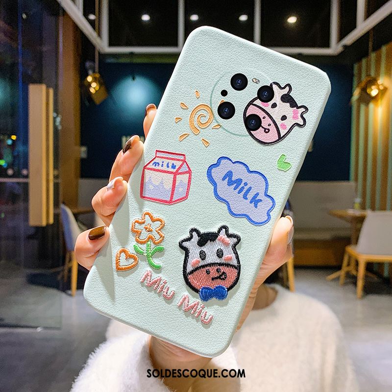 Coque Huawei Mate 40 Pro Incassable Charmant Tout Compris Blanc Dessin Animé En Ligne