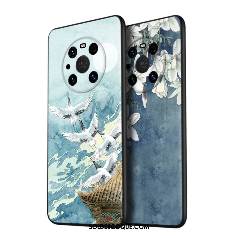 Coque Huawei Mate 40 Pro Luxe Protection Étui Style Chinois Tout Compris Housse Soldes