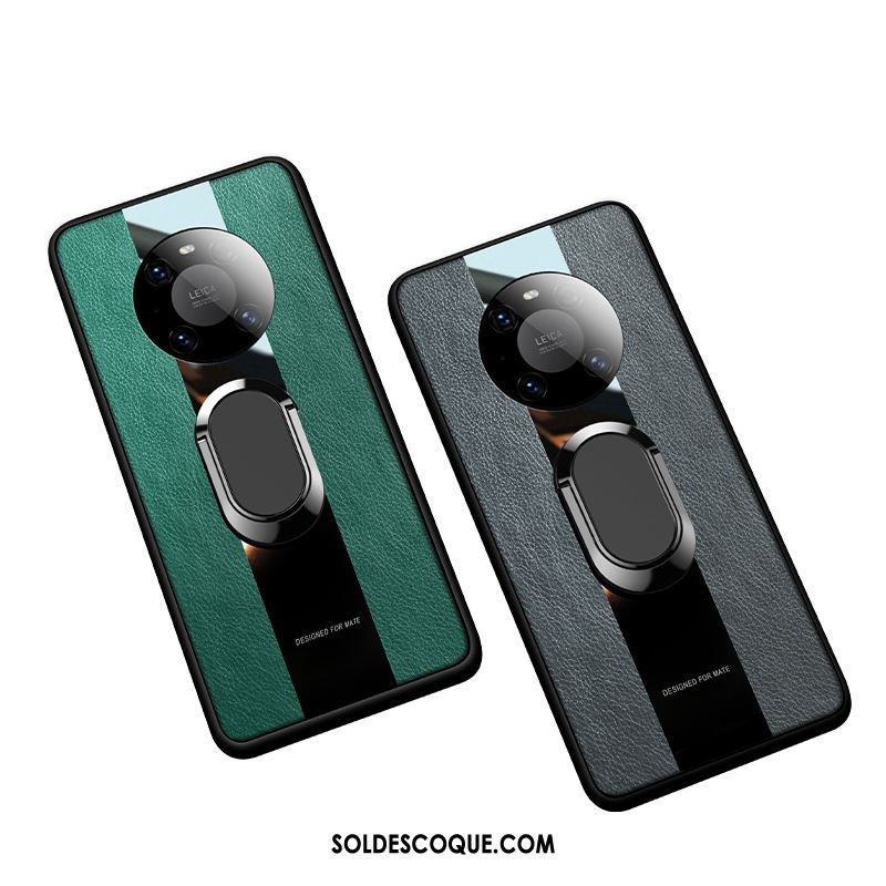 Coque Huawei Mate 40 Pro Personnalité Cuir Silicone Fluide Doux Téléphone Portable Pas Cher