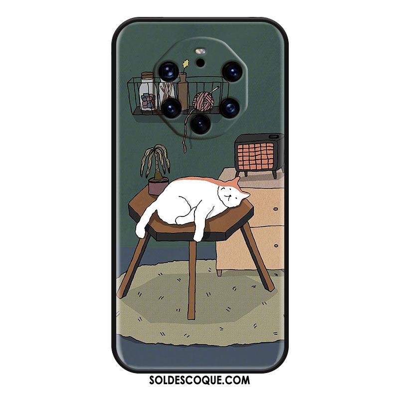 Coque Huawei Mate 40 Rs Ornements Suspendus Vent Charmant Dessin Animé Gaufrage Housse Pas Cher