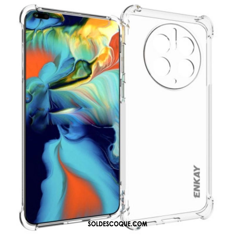 Coque Huawei Mate 50 Pro Transparente ENKAY