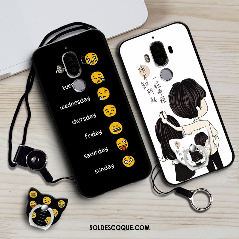 Coque Huawei Mate 9 Créatif Tout Compris Dessin Animé Fluide Doux Marque De Tendance France