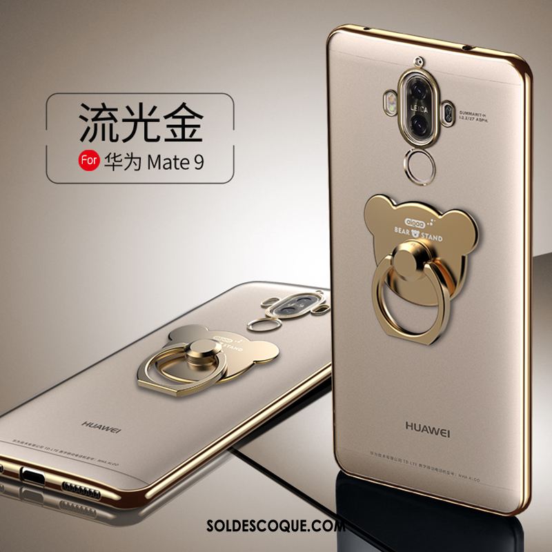 Coque Huawei Mate 9 Or Créatif Étui Téléphone Portable Protection Soldes