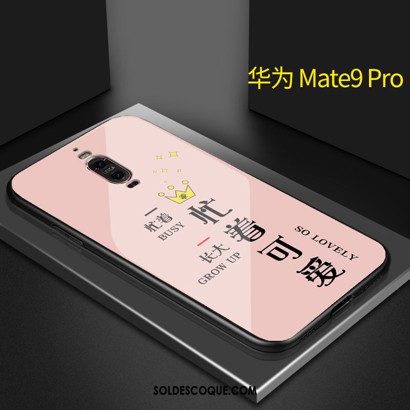 Coque Huawei Mate 9 Pro Charmant Grand Amoureux Tendance Miroir Pas Cher