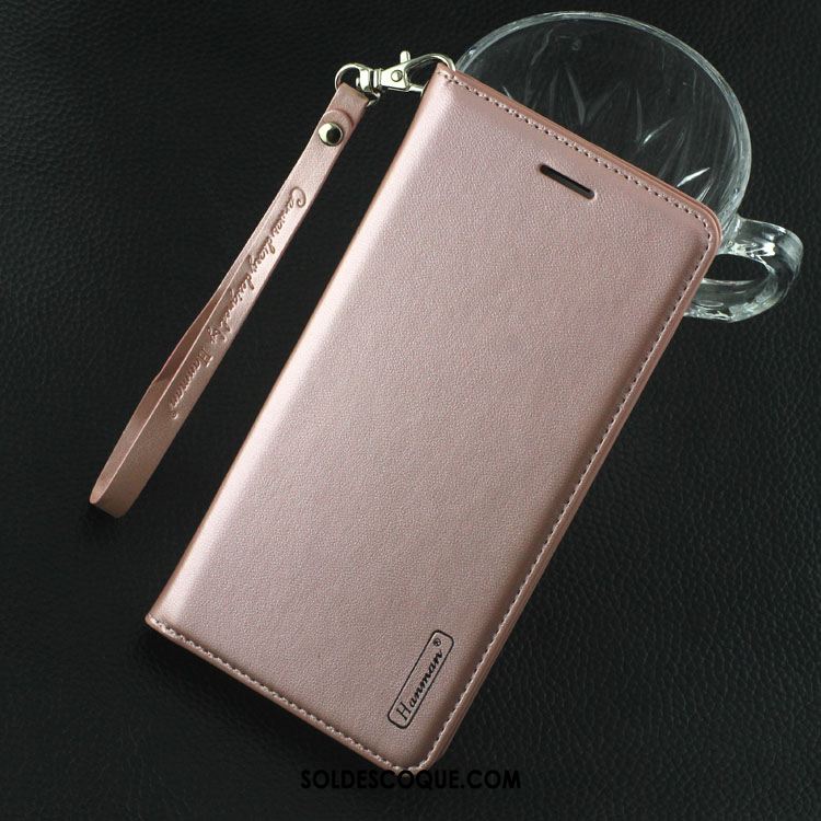 Coque Huawei Mate 9 Pro Fluide Doux Rose Téléphone Portable Incassable Étui En Cuir Soldes