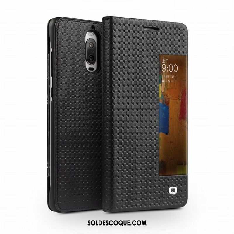 Coque Huawei Mate 9 Pro Téléphone Portable Étui En Cuir Cuir Véritable Protection Créatif En Vente