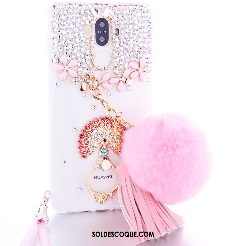 Coque Huawei Mate 9 Protection Cristal Strass Étui Téléphone Portable Housse Soldes