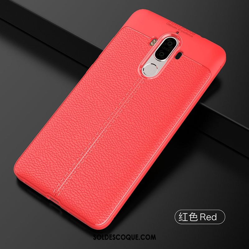 Coque Huawei Mate 9 Protection Cuir Fluide Doux Modèle Fleurie Créatif Pas Cher