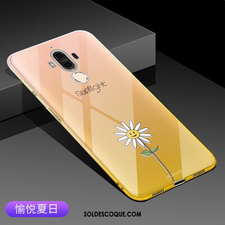 Coque Huawei Mate 9 Tout Compris Dessin Animé Fluide Doux Transparent Téléphone Portable En Ligne