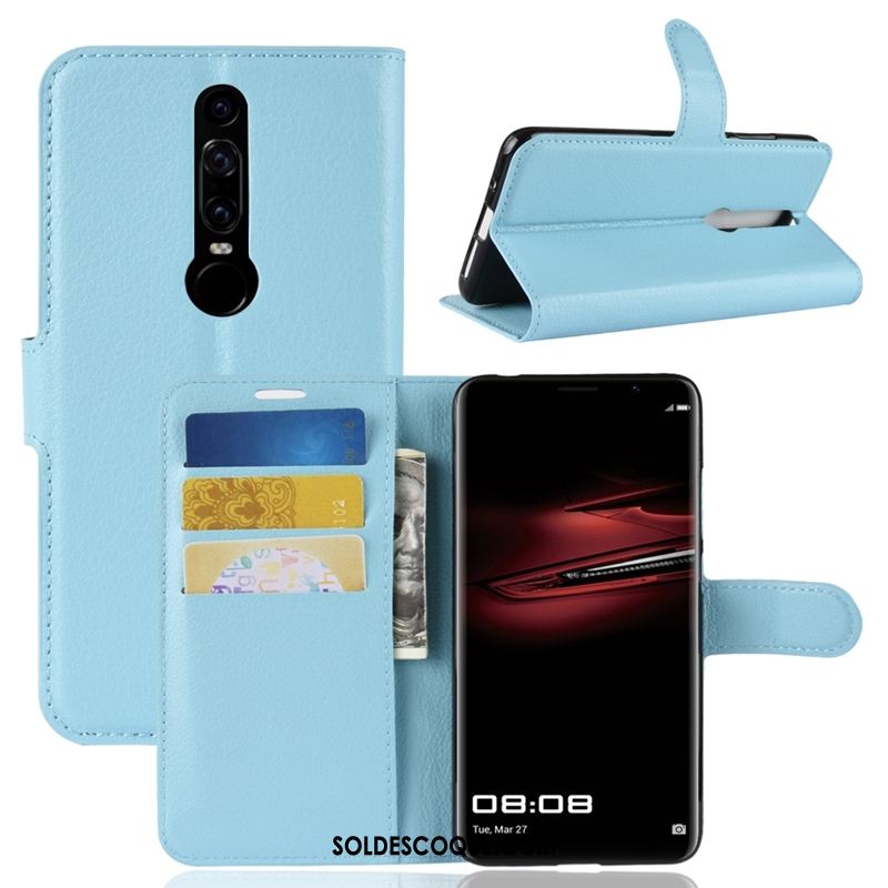 Coque Huawei Mate Rs Incassable Étui Cuir Véritable Protection Téléphone Portable Pas Cher