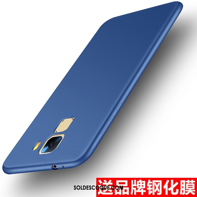 Coque Huawei Mate S Fluide Doux Tendance Silicone Bleu Étui Pas Cher