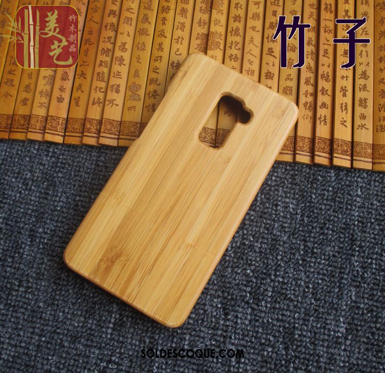 Coque Huawei Mate S Personnalisé Bois Massif En Bois Jaune Gaufrage Housse En Ligne